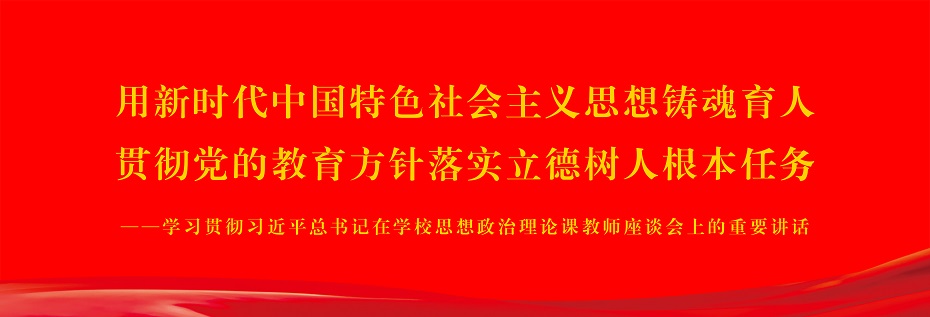 学习贯彻习近平总书记在学校思想政治理论课教师座谈会上的重要讲话