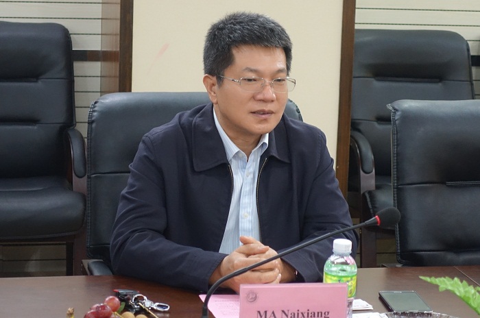 12月14日，马乃祥出席座谈会并致欢迎辞（党委宣传部 邱丹丹摄影）.jpg